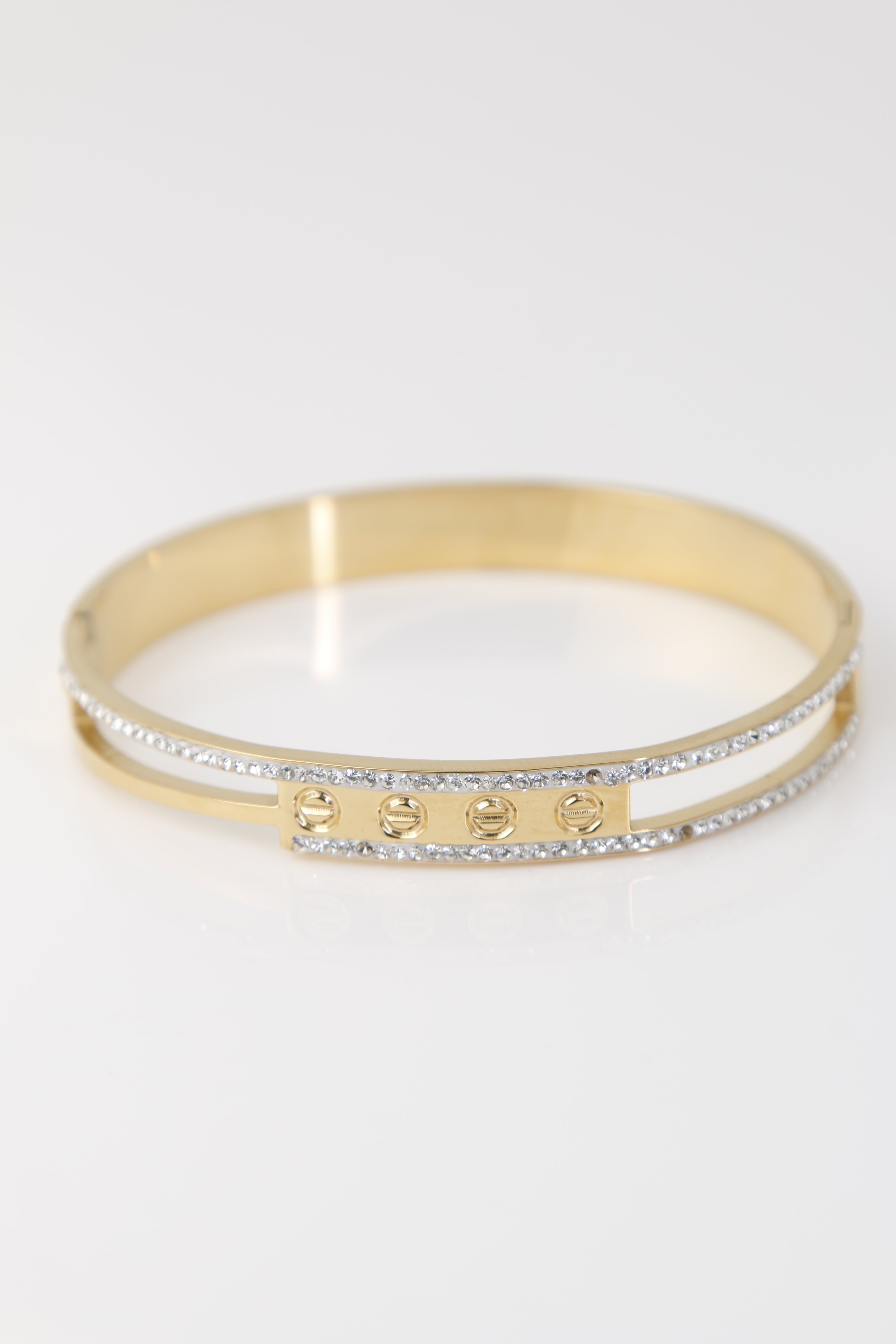 Stainless Steel Zircon Bracelet